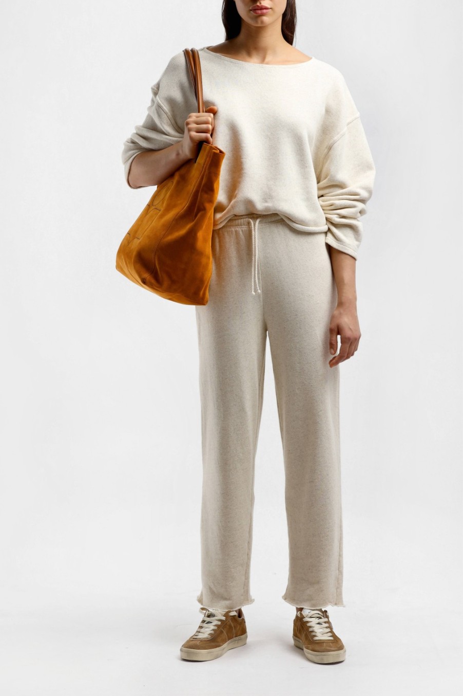 Vetements American Vintage | Pantalon Itonay En Ecru