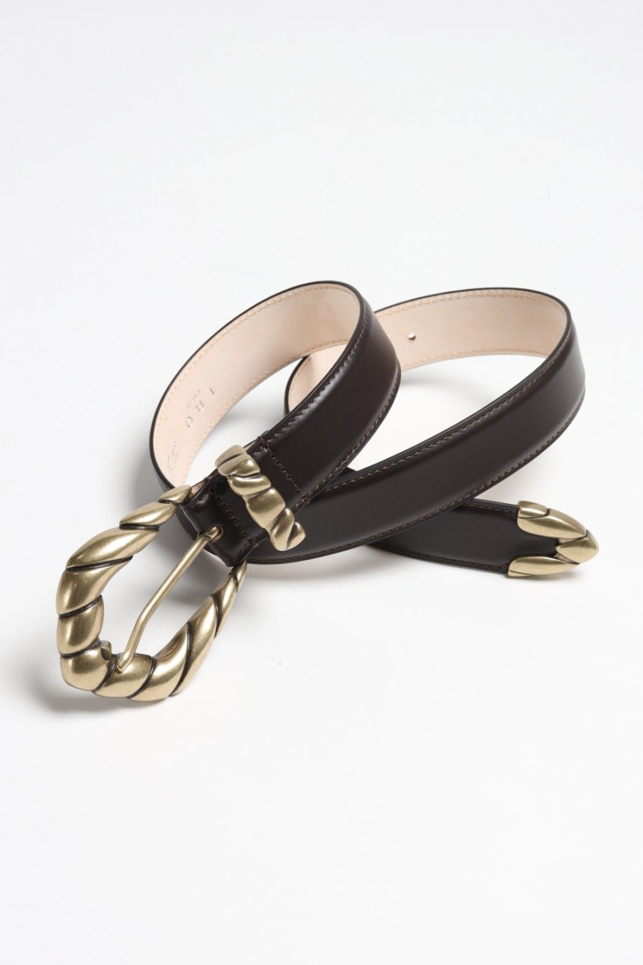Accessoires IRO | Ceinture Embella En Cocoa/Or