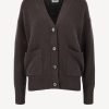 Vetements Allude | Cardigan Oversized En Marron