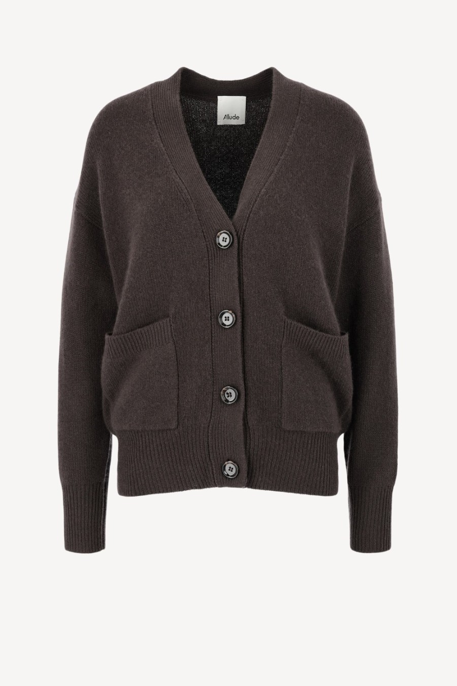 Vetements Allude | Cardigan Oversized En Marron