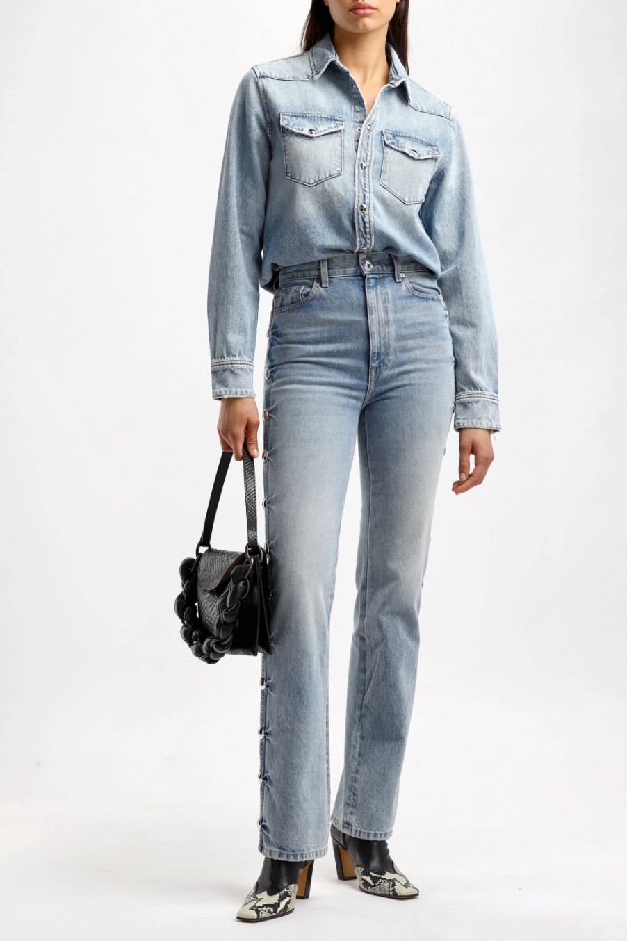 Vetements Khaite | Blouse En Jean Wesley A Bryce