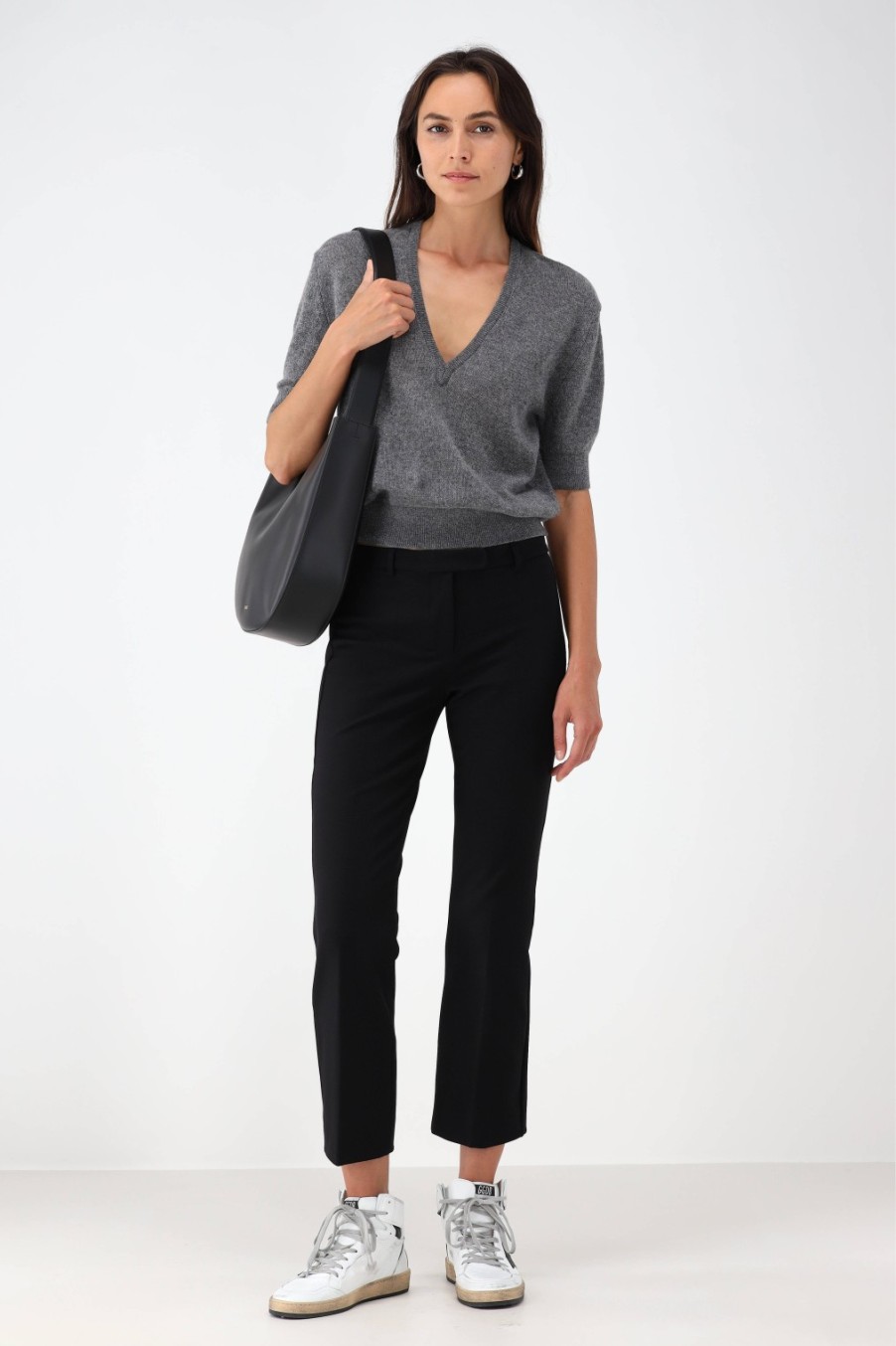 Vetements S Max Mara | Pantalon Umanita En Noir