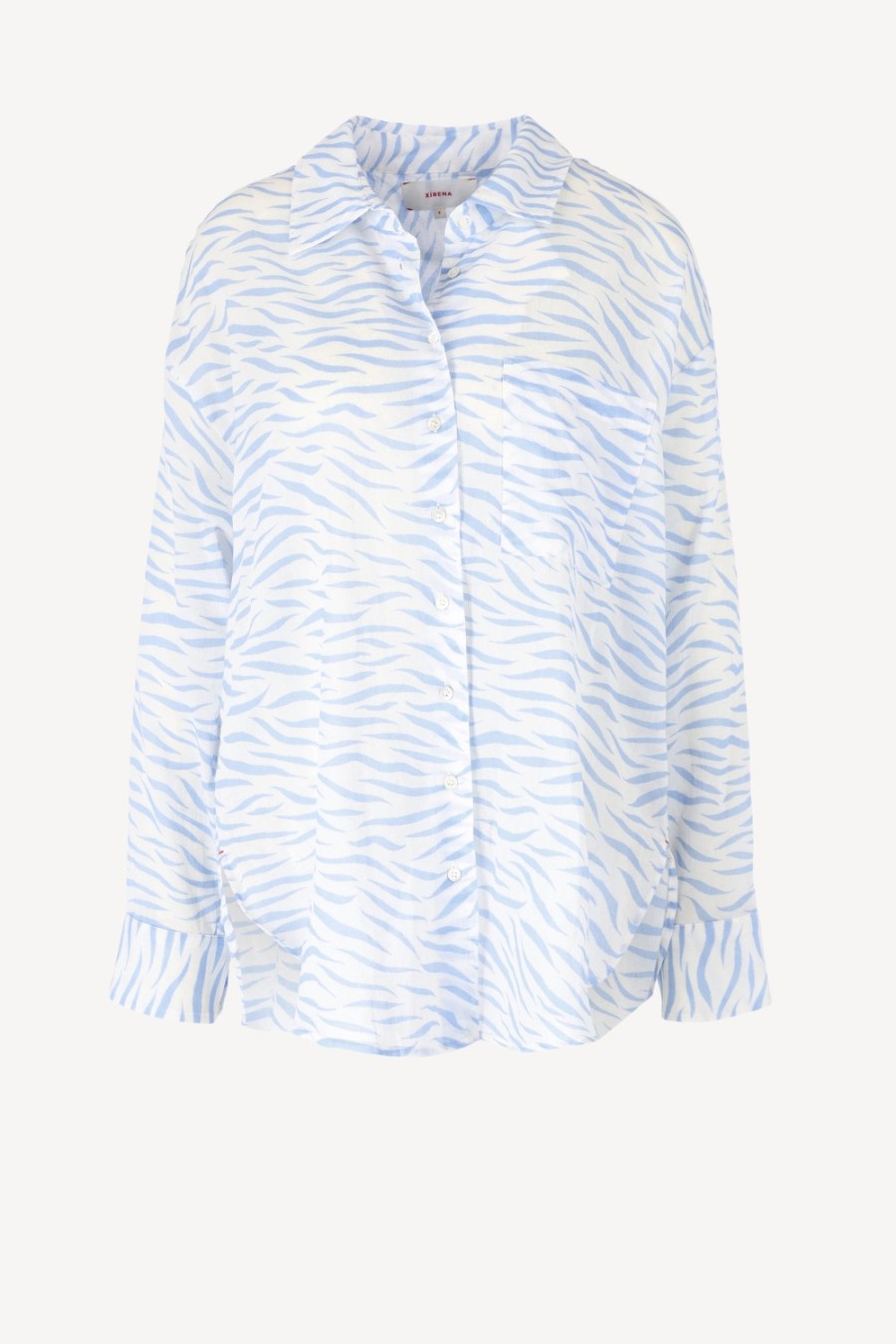 Vetements Xirena | Blouse Sydney En Blue Wave