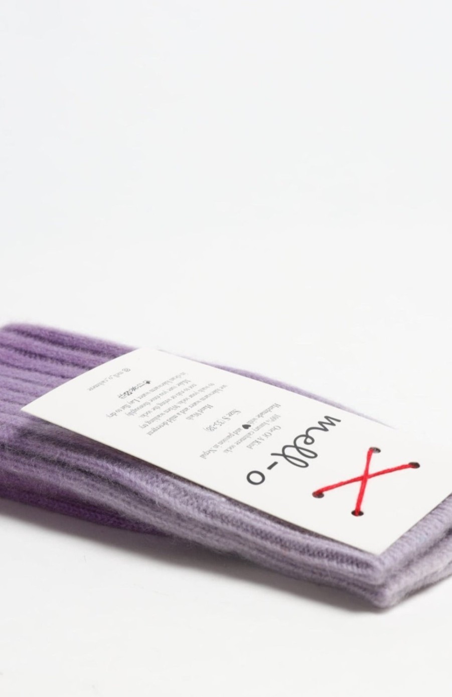 Accessoires Mell-o | Chaussettes En Cachemire Dip Dye En Violet