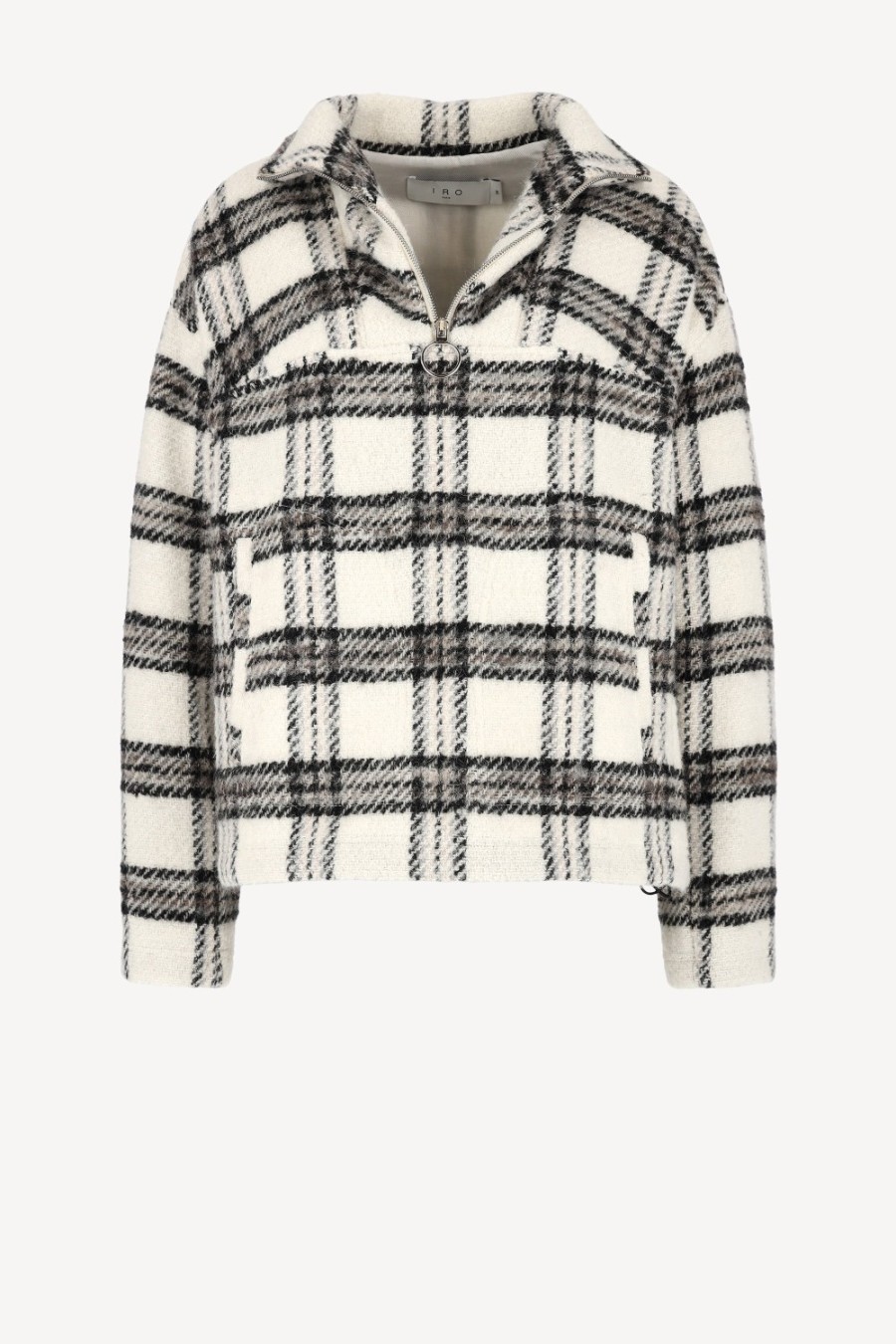Vetements IRO | Veste Bika En Ecru/Noir