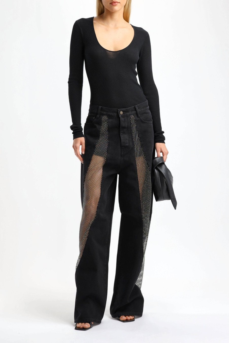Vetements Darkpark | Jeans Lady Ray En Noir