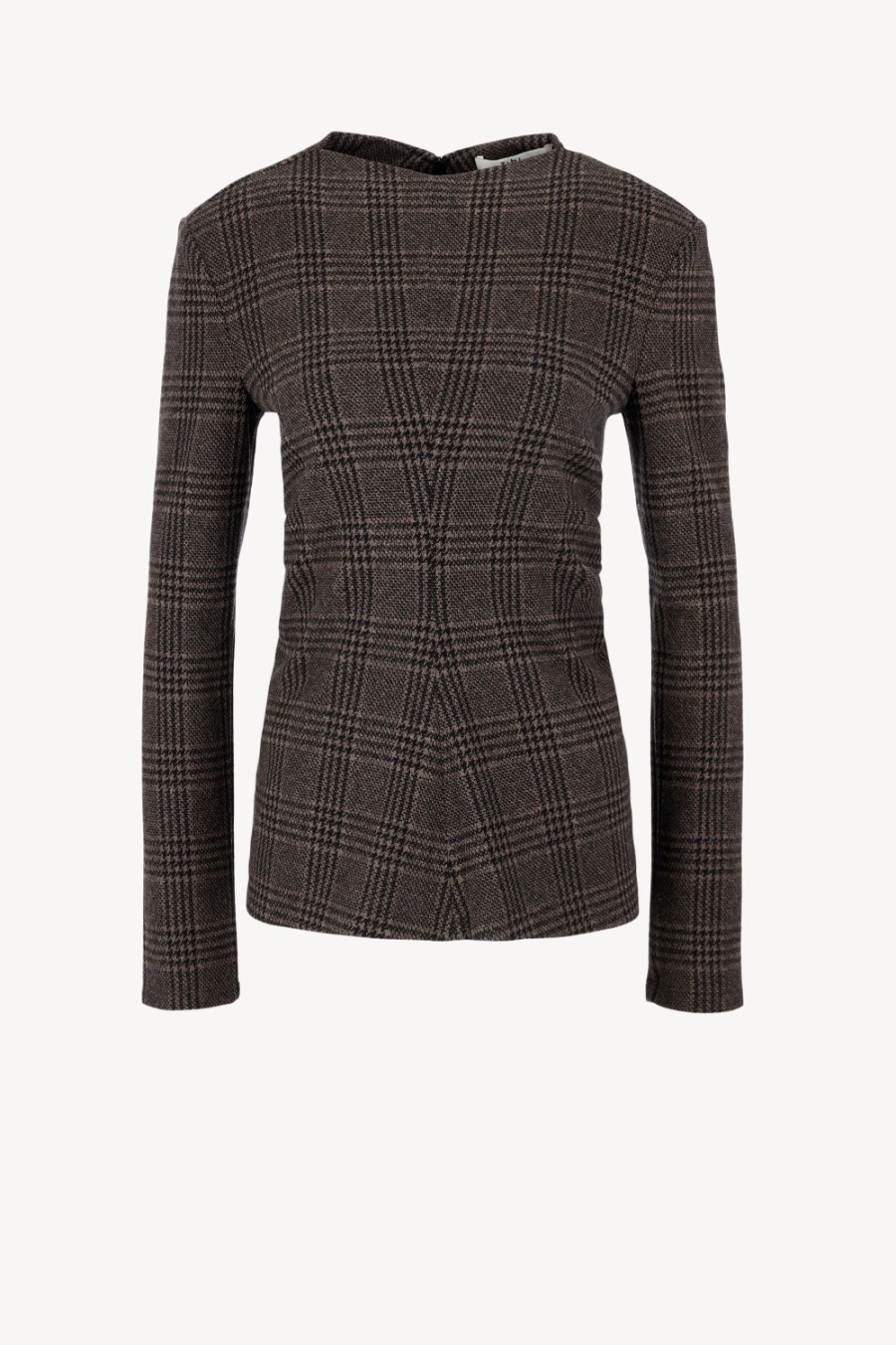 Vetements Tibi | Blouse Lutz En Marron
