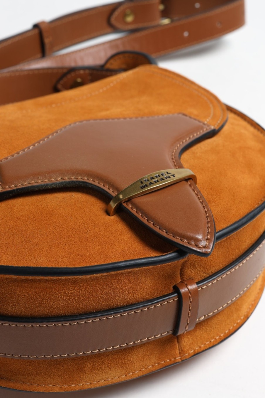 Sacs Isabel Marant | Sac Botsy Suede En Terre De Sienne