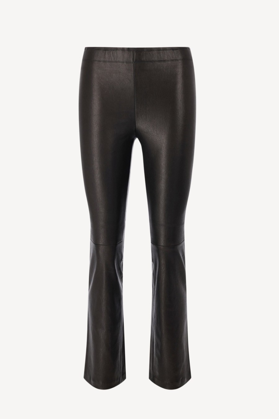 Vetements Stouls | Pantalon En Cuir Jp Twenty En Mazout Noir