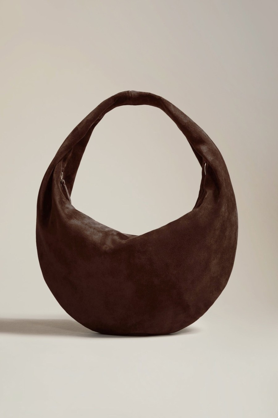 Sacs Khaite | Sac Olivia Medium Suede A Coffee