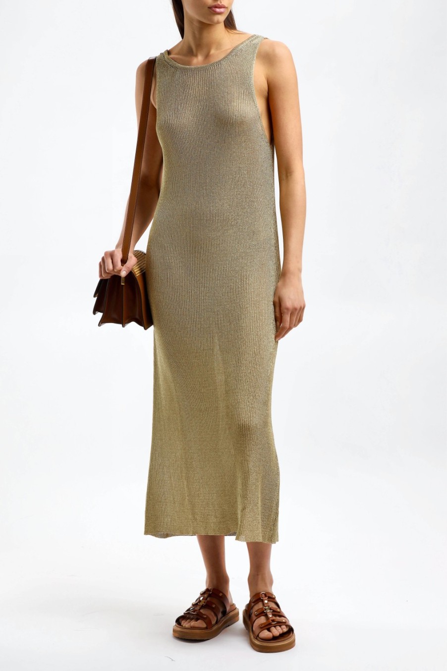 Vetements by Aylin Koenig | Robe Chella En Or