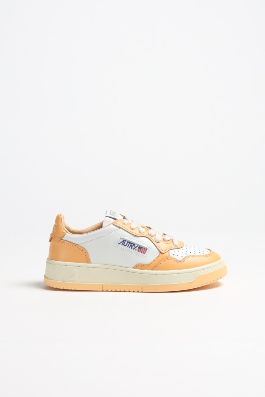 Chaussures Autry | Sneaker Bicolor Up En Blanc/Bufforng