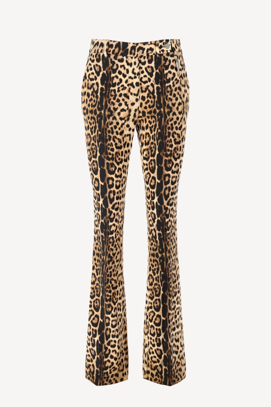 Vetements Roberto Cavalli | Pantalon Giaguar En Naturale