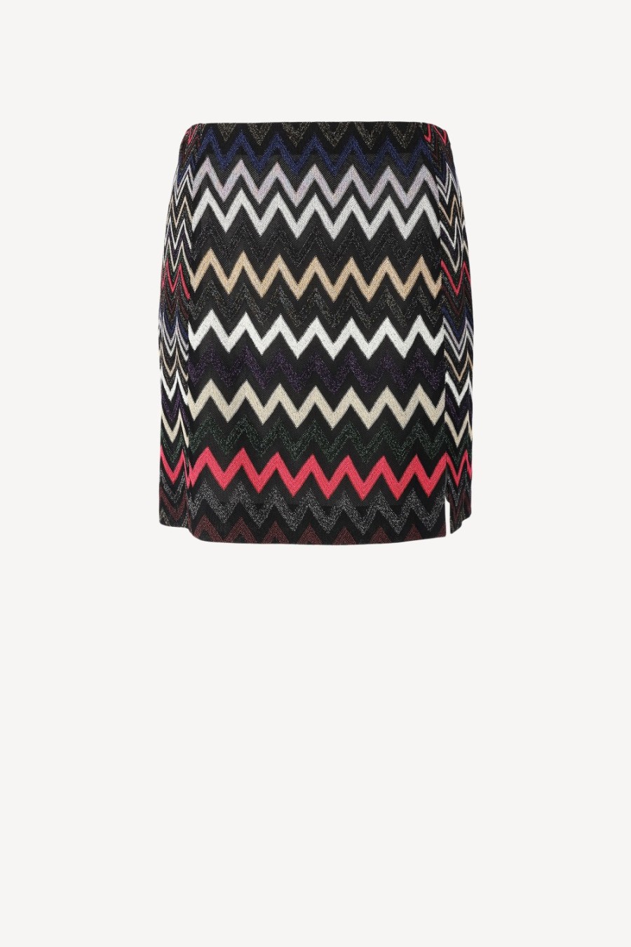 Vetements Missoni | Jupe Zigzag En Lame Noir