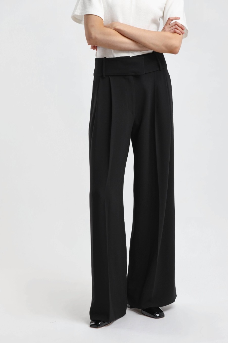 Vetements Proenza Schouler | Pantalon En Crepe Noir