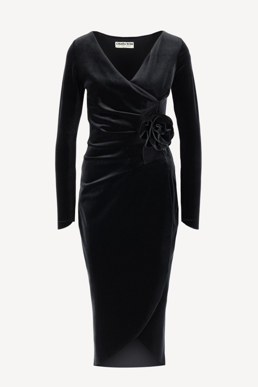 Vetements Chiara Boni | Robe Agapios En Noir