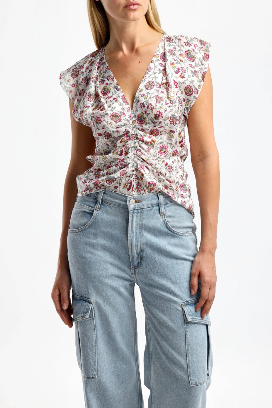 Vetements Isabel Marant | Top Lonea En Ecru