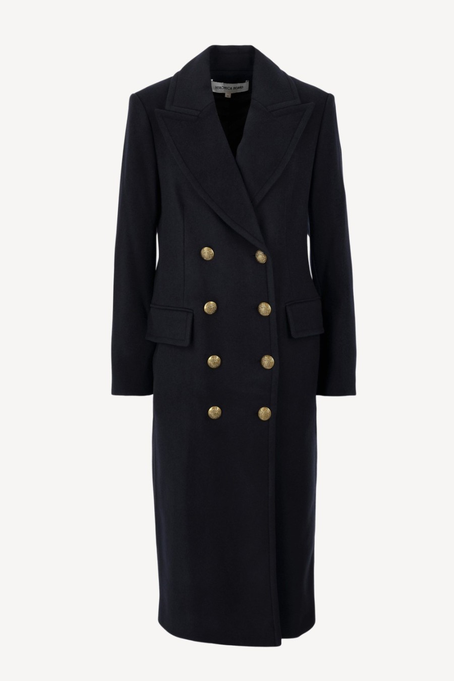 Vetements Veronica Beard | Manteau Nalida Dickey En Bleu Marine