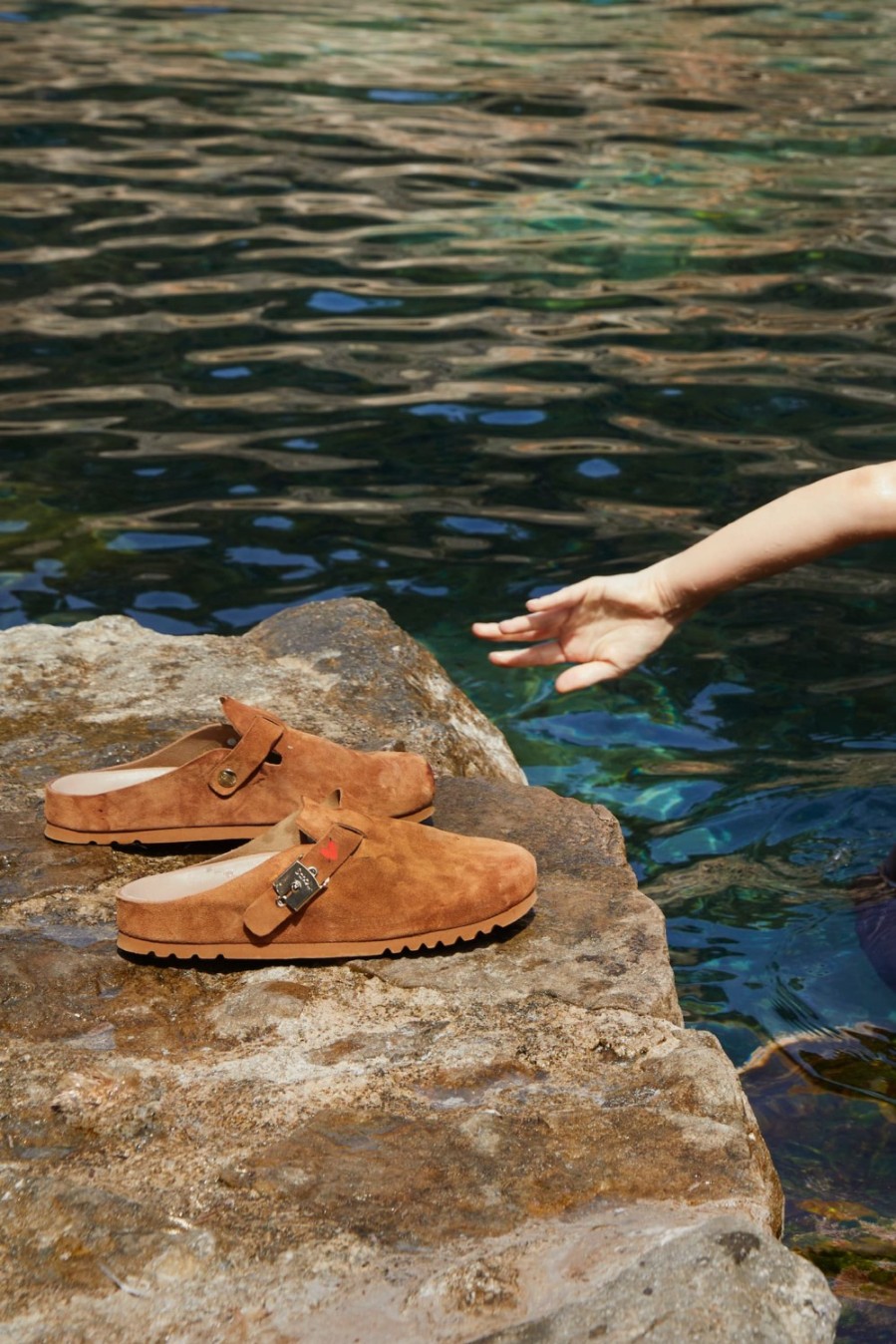 Chaussures Scholl x Anita Hass | Mules Grace En Cognac