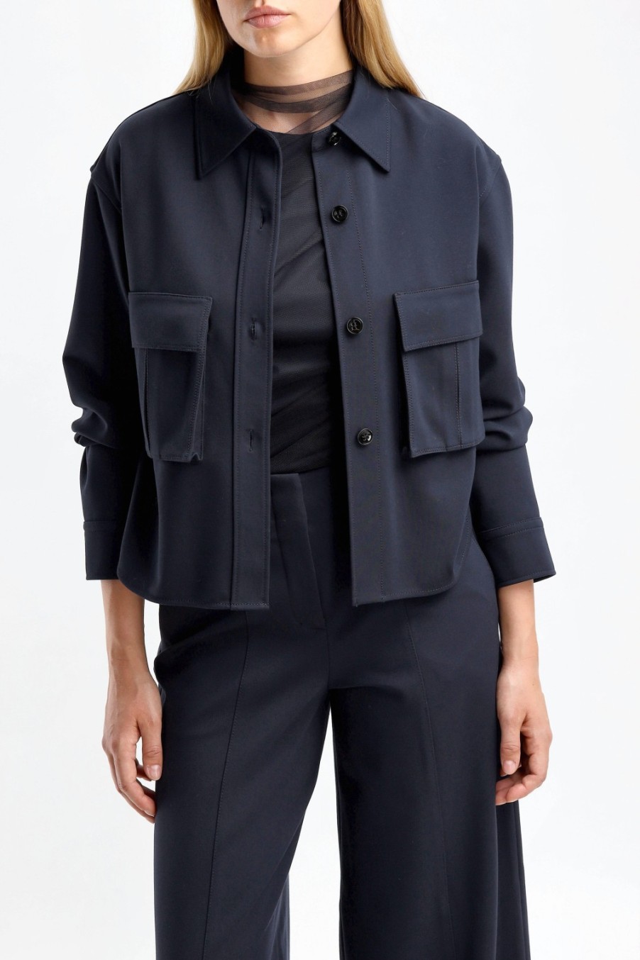 Vetements Dorothee Schumacher | Veste Emotional Essence I En Dark Navy