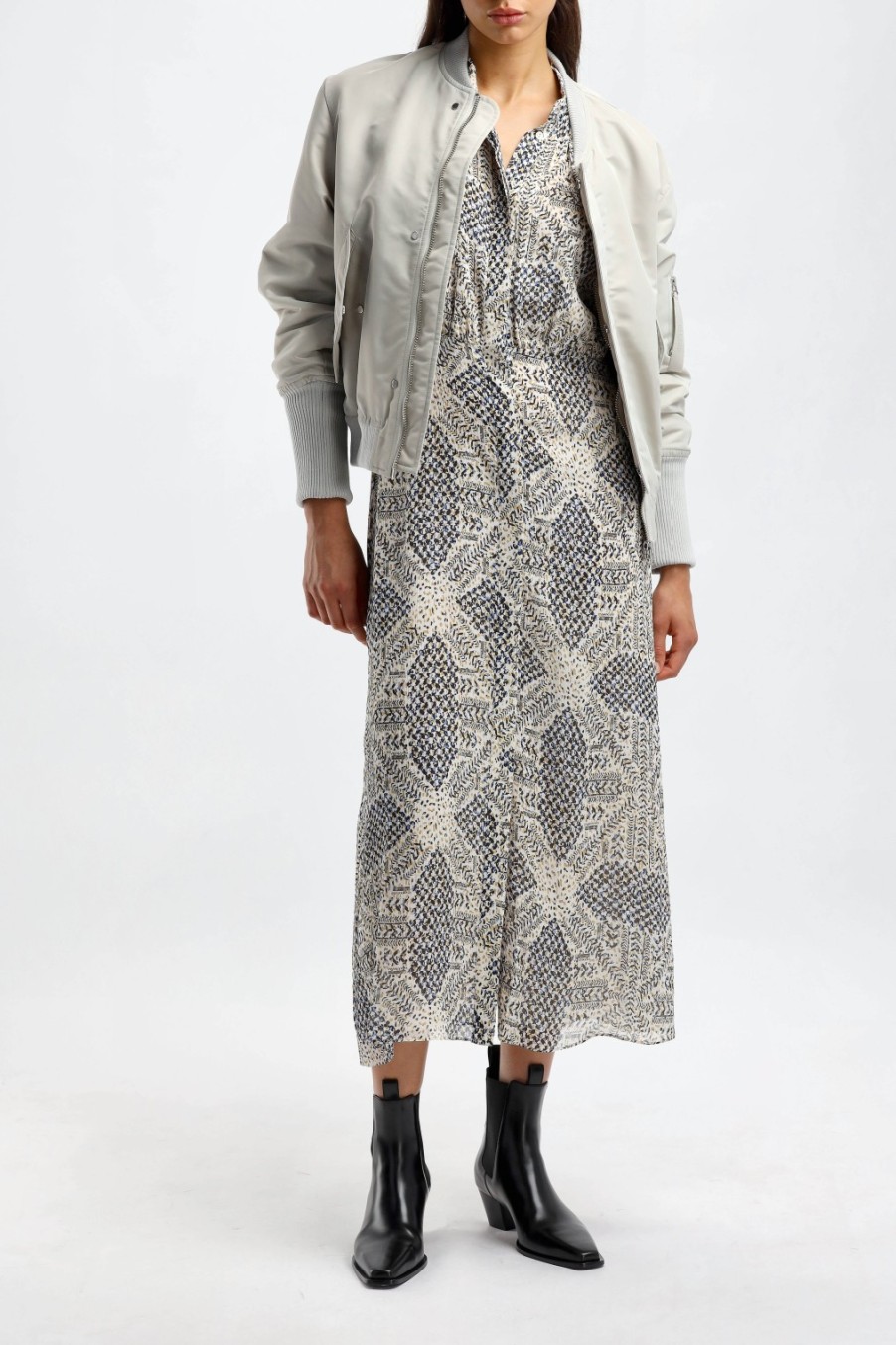 Vetements Lala Berlin | Robe Dara En Heritage Star Vanille