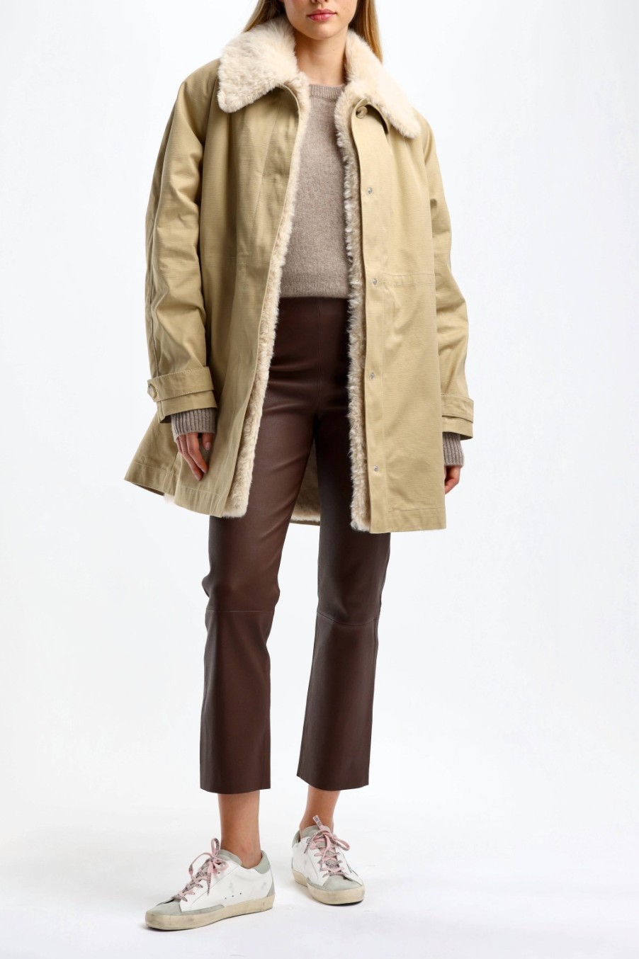 Vetements Utzon | Veste Julietta En Beige/Sofia