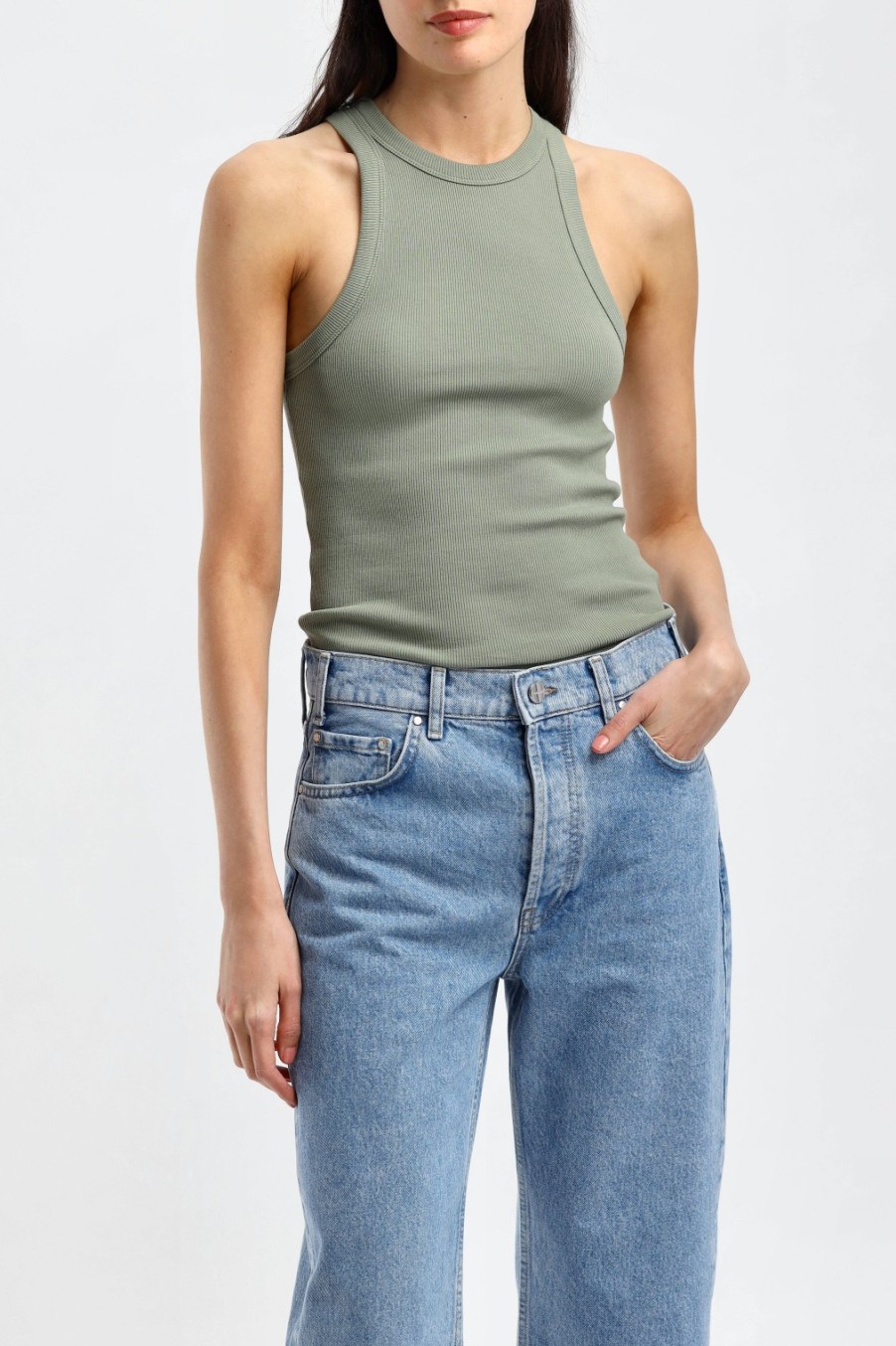 Vetements Anine Bing | Debardeur Eva En Artichaut