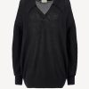 Vetements Khaite | Pull Elsia En Noir