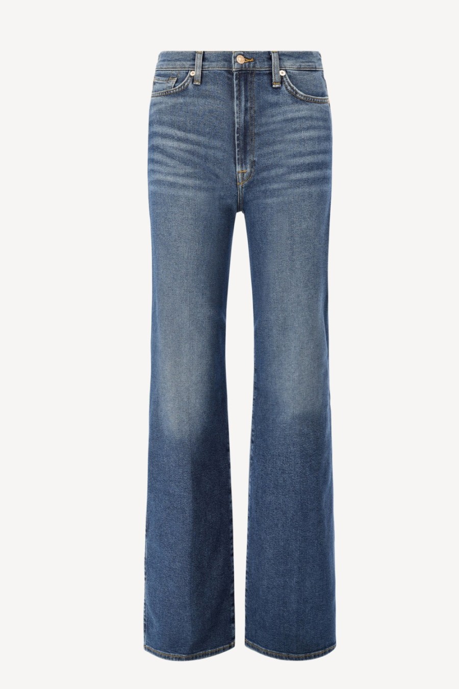 Vetements 7 For All Mankind | Jeans Lotta Luxe Vintage En Bleu Fonce