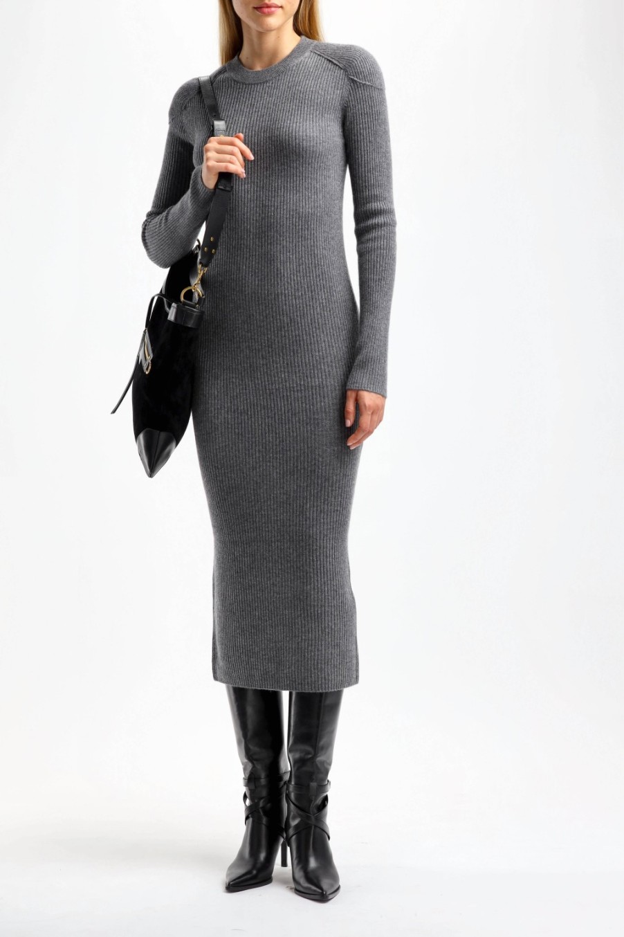 Vetements IRO | Robe Liette En Anthracite