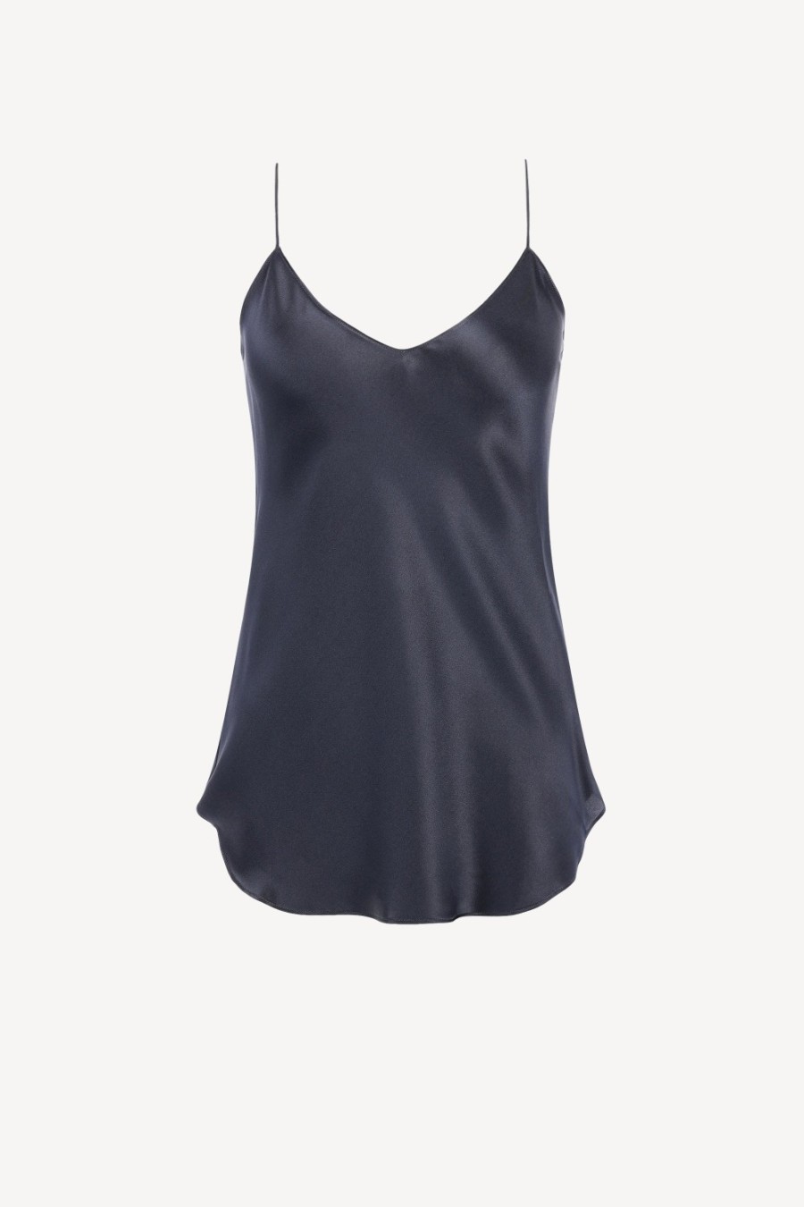 Vetements Nili Lotan | Isabella Cami Top Dark Navy