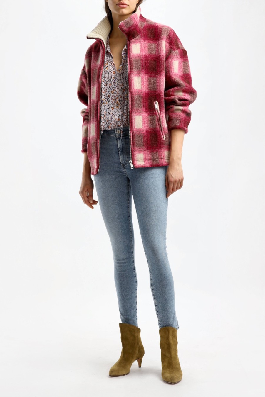Vetements Marant Etoile | Veste Giovany En Fuchsia
