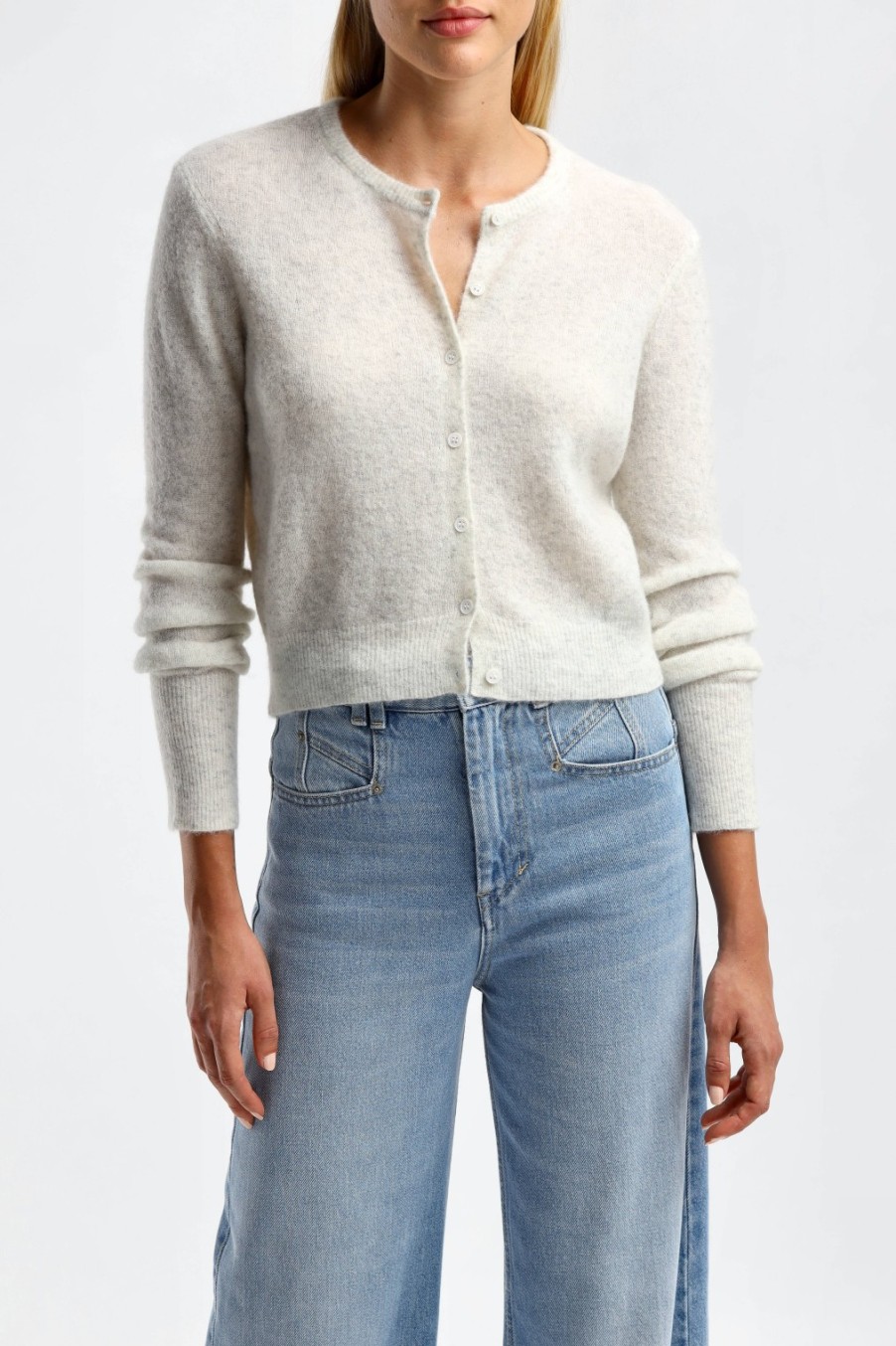 Vetements American Vintage | Cardigan Razpark En Ecru