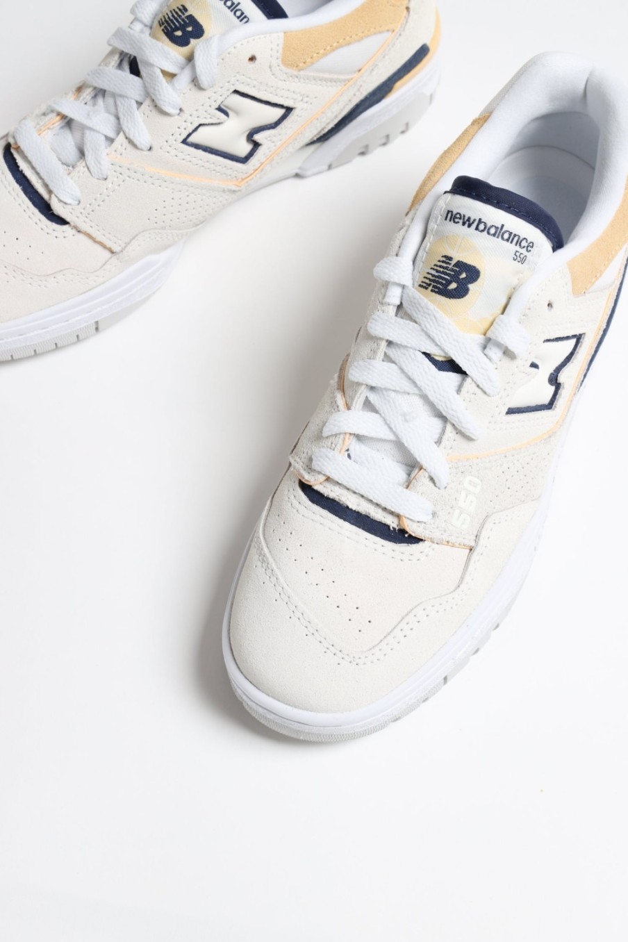 Chaussures New Balance | Baskets 550 En Sea Salt/Navy