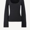 Vetements Michael Kors Collection | Pull Bell Sleeve En Noir