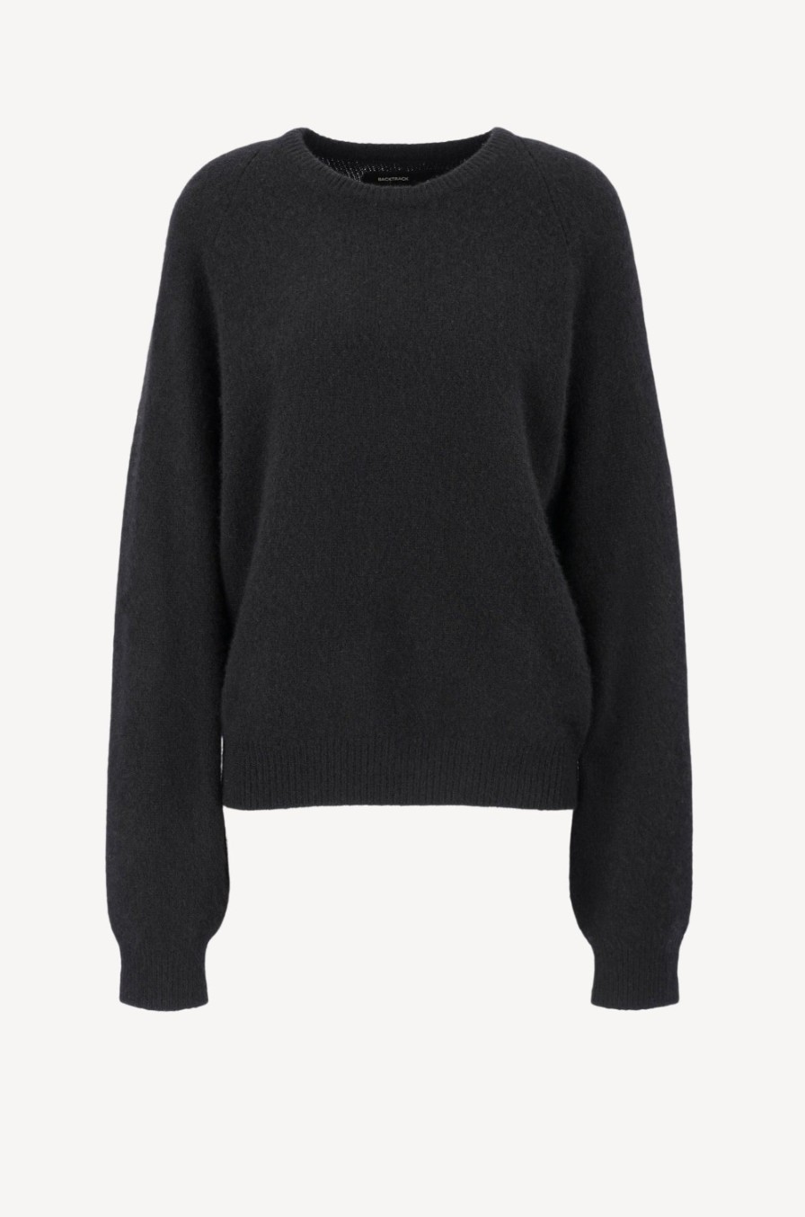 Vetements Frenckenberger | Pullover Mini Round Neck En Noir