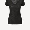Vetements James Perse | T-Shirt Casual En Noir