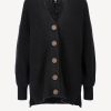 Vetements Van Kukil | Cardigan Alexandra In Ebony Black