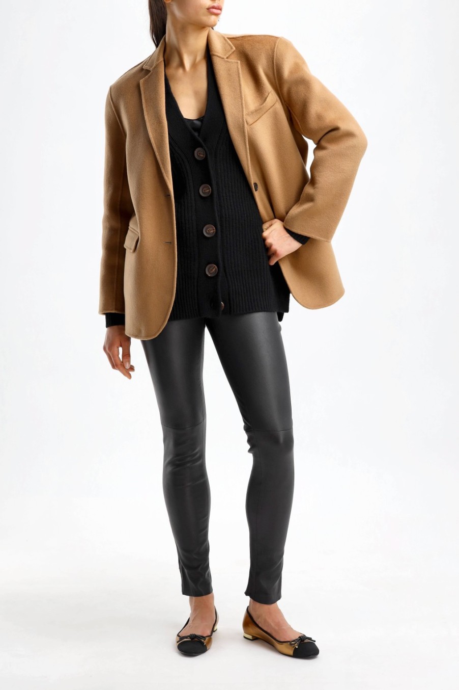 Vetements Van Kukil | Cardigan Alexandra In Ebony Black