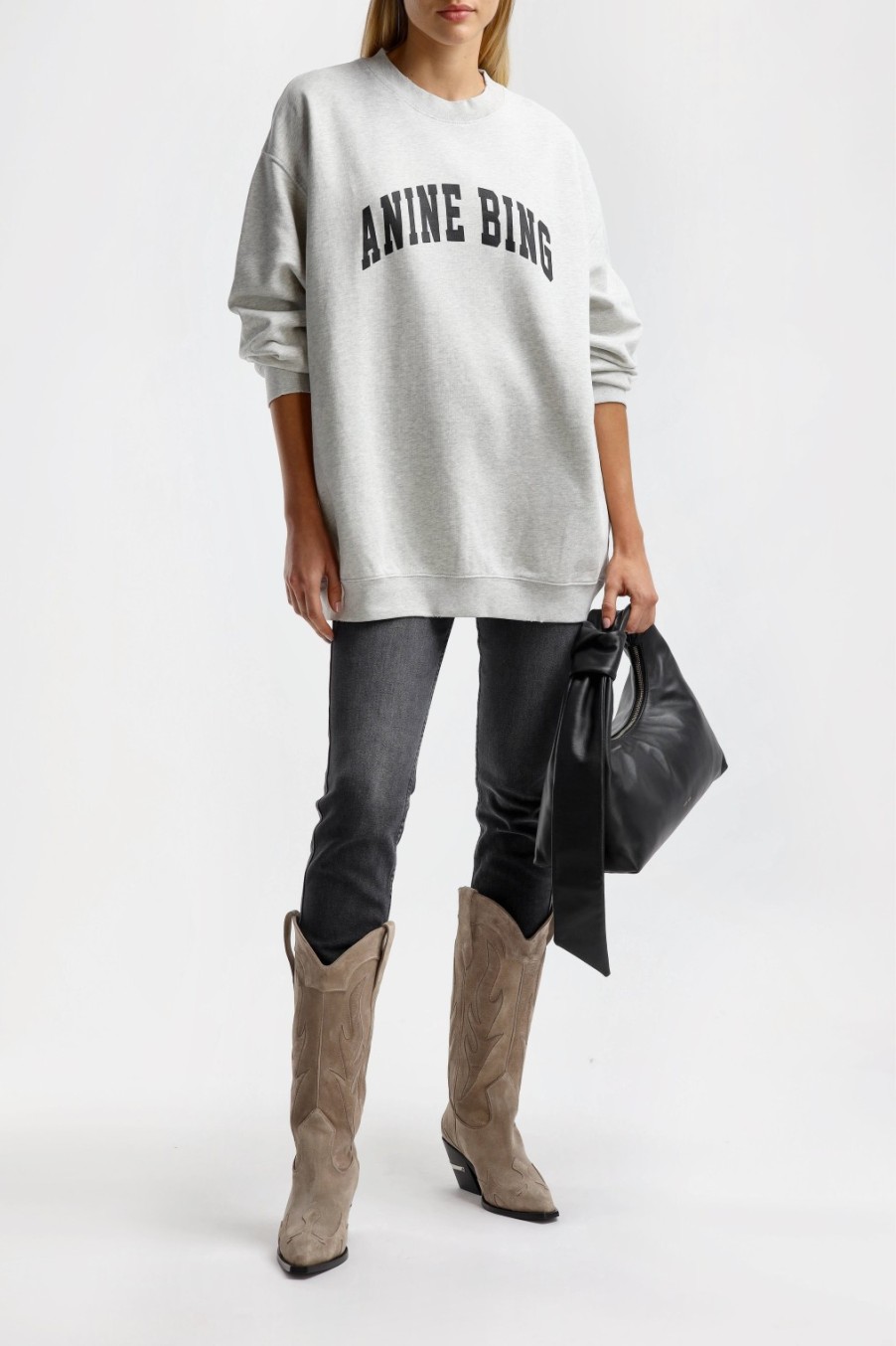 Vetements Anine Bing | Sweat-Shirt Tyler En Gris