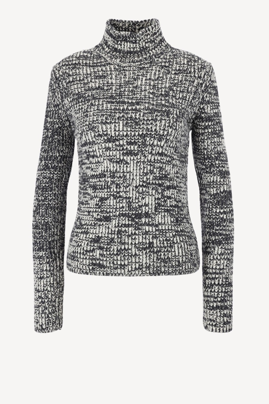 Vetements Tom Ford | Pull A Col Roule En Chalk/Noir