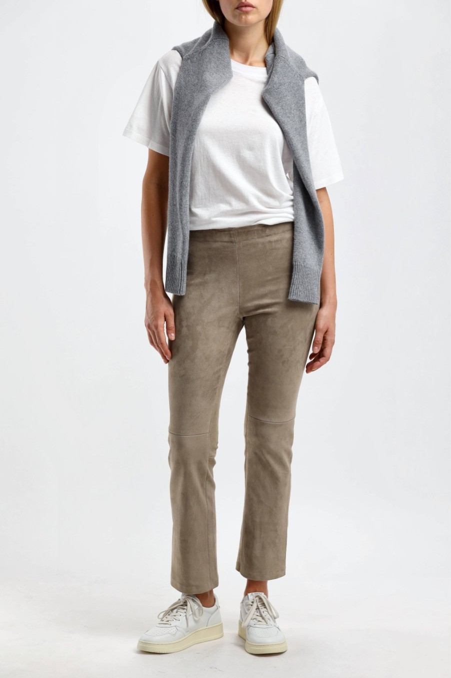 Vetements Stouls | Pantalon En Cuir Velours Jp Twenty A La Vodka