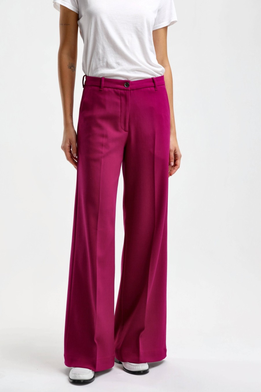 Vetements Nine In The Morning | Pantalon Nadia En Ciclamino