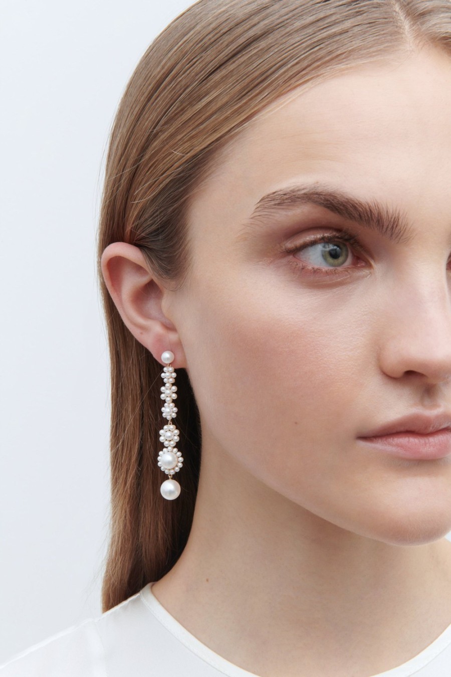 Bijoux Sophie Bille Brahe | Boucles D'Oreilles Grande Fleur Jeanne