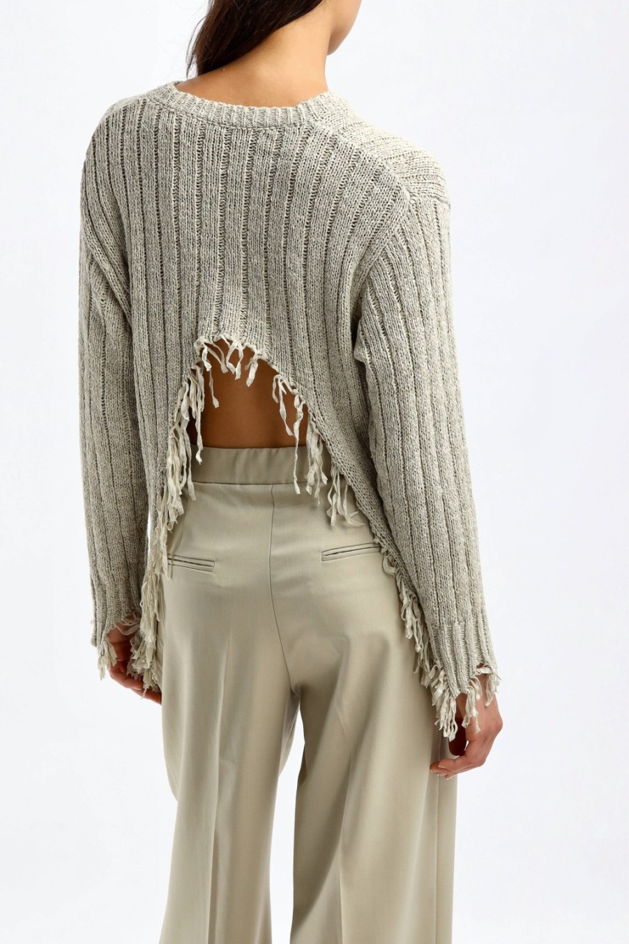 Vetements Christopher Esber | Pull Relica En Sage