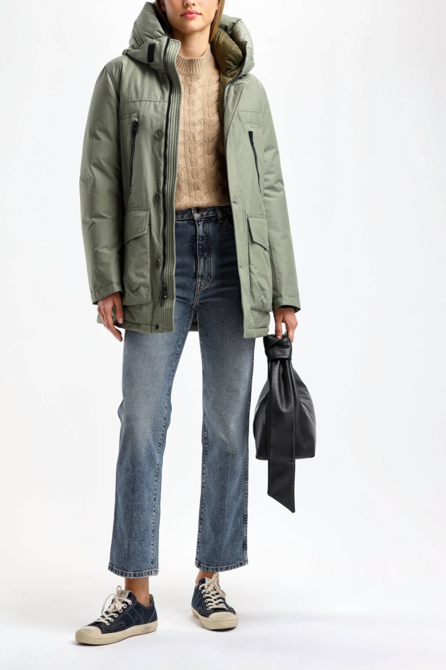 Vetements Woolrich | Parka Arctic En Gris Toundra