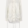 Vetements R13 | Blouse Shirred En Blanc