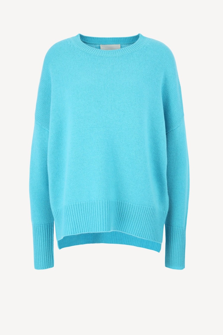 Vetements Lisa Yang | Pull Mila En Bleu Amalfi