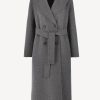 Vetements S Max Mara | Manteau Paride En Gris Moyen