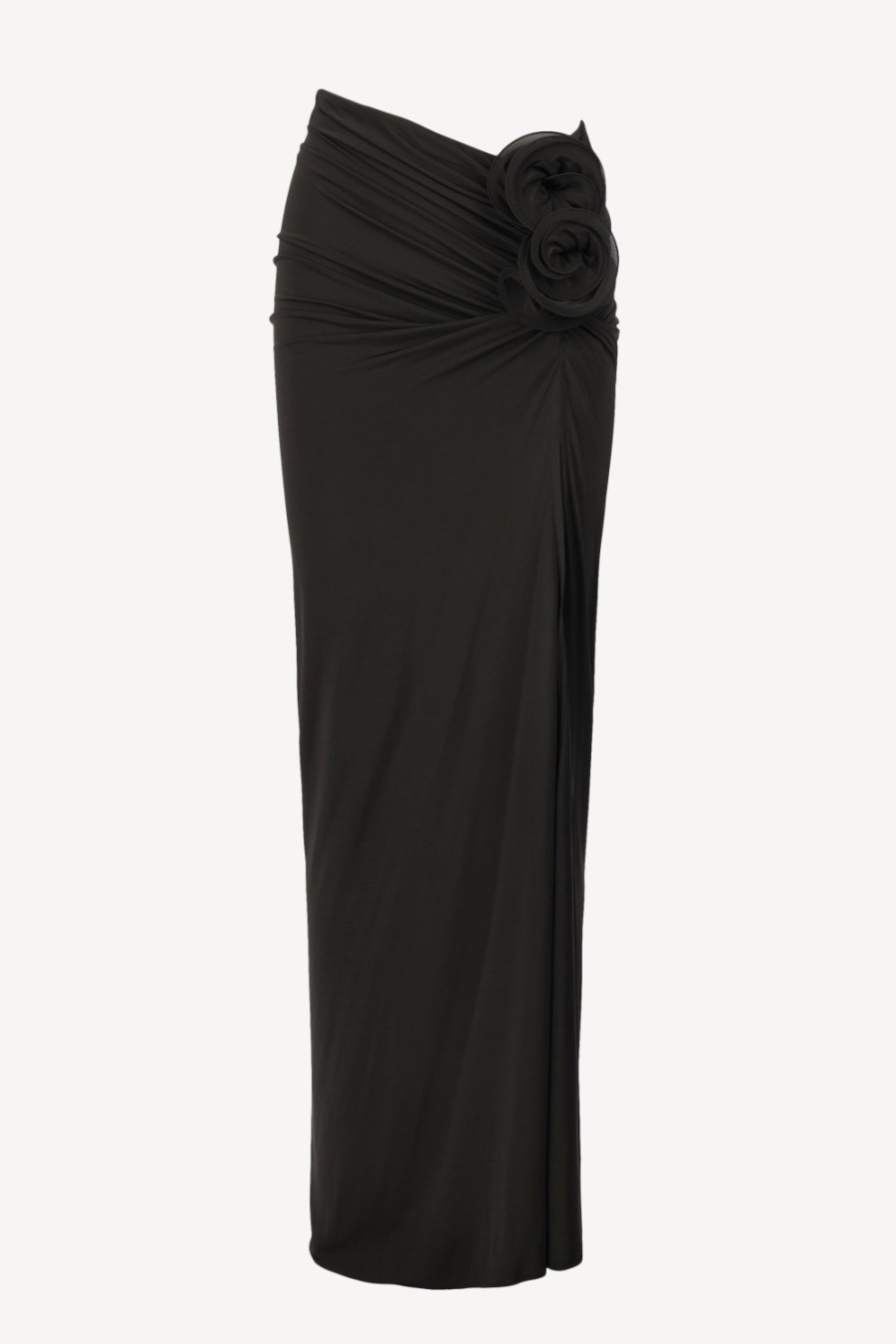 Vetements Magda Butrym | Jupe Ruched En Marron